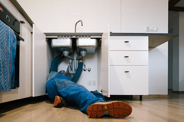 Professional Drain Cleaning technician working in Saint Marys, IA